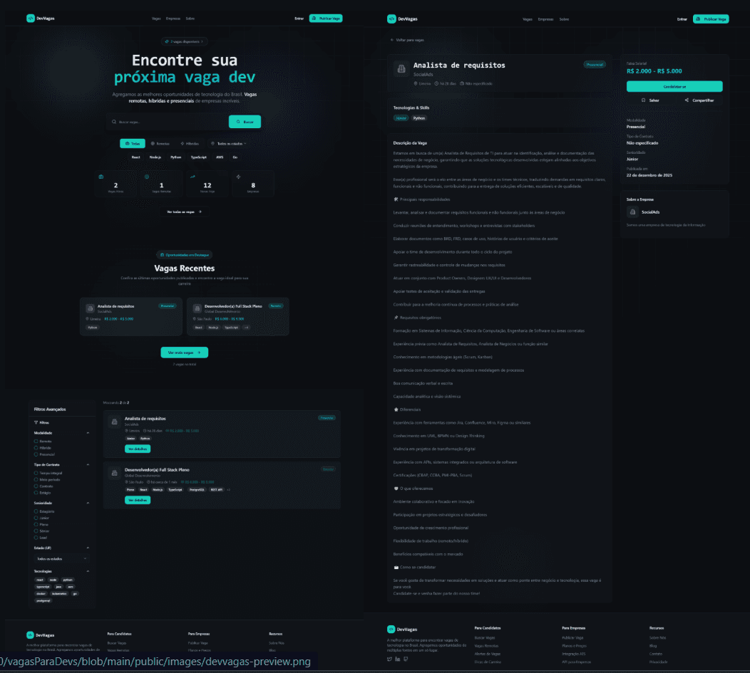 Vagas Dev